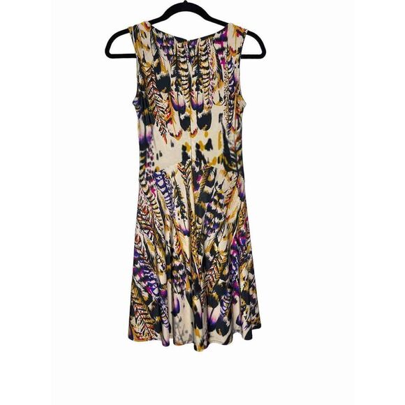 COLLECTIVE Concepts|Sleeveless Abstract Watercolor Print Dress Size XS - Picture 3 of 6